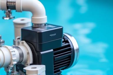 State-of-the-art pool pump and filtration system installation